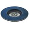 Weiler 4-1/2" Tiger Disc Abrasive Flap Disc, Flat (TY27), 120Z, 5/8"-11 UNC 50699 - alternate 1